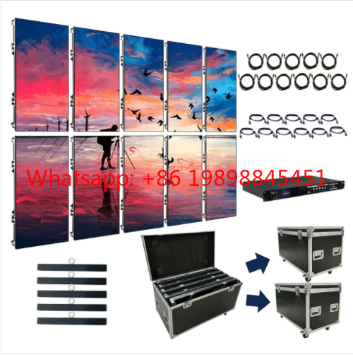 Outdoor Lighting Rental - 500X500mm Indoor Outdoor Riesen-LED-TV-Wand P2.604 P2.976