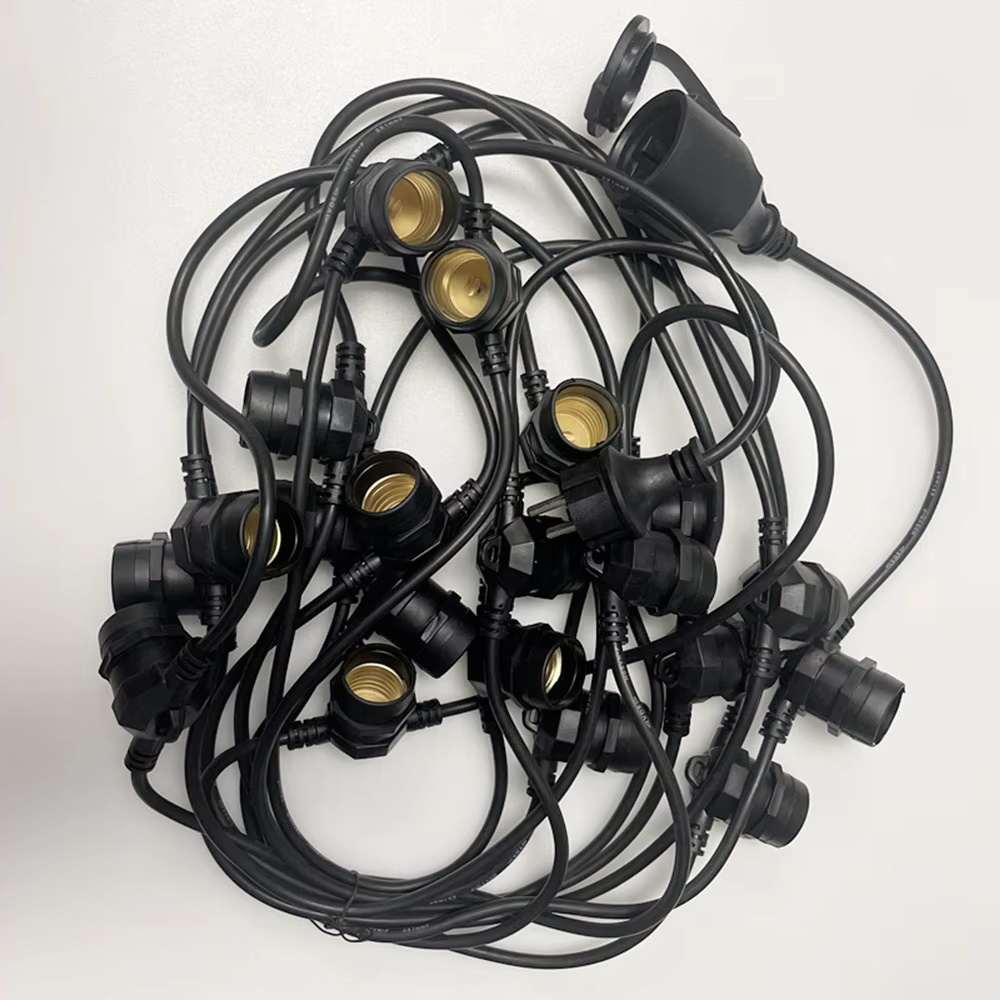Outdoor Lighting Construction - 10 m langes LED-Kabel, wasserdicht, kommerzielle
