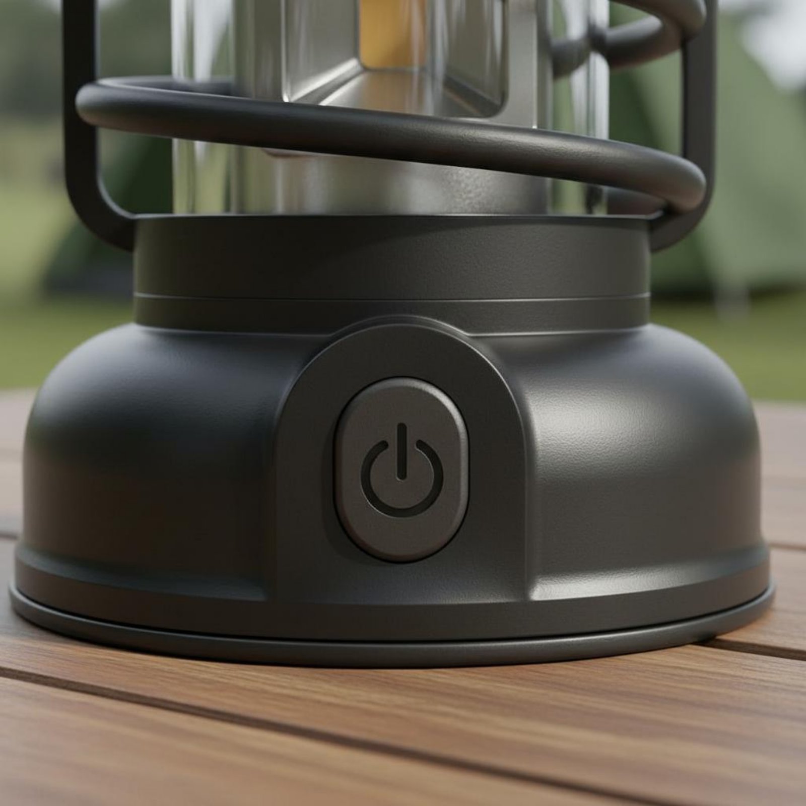 Outdoor Lighting Design - Retro Campinglaterne Zweiwege-Stromversorgung Vintage-Design Leuchtende Komponenten-Laterne