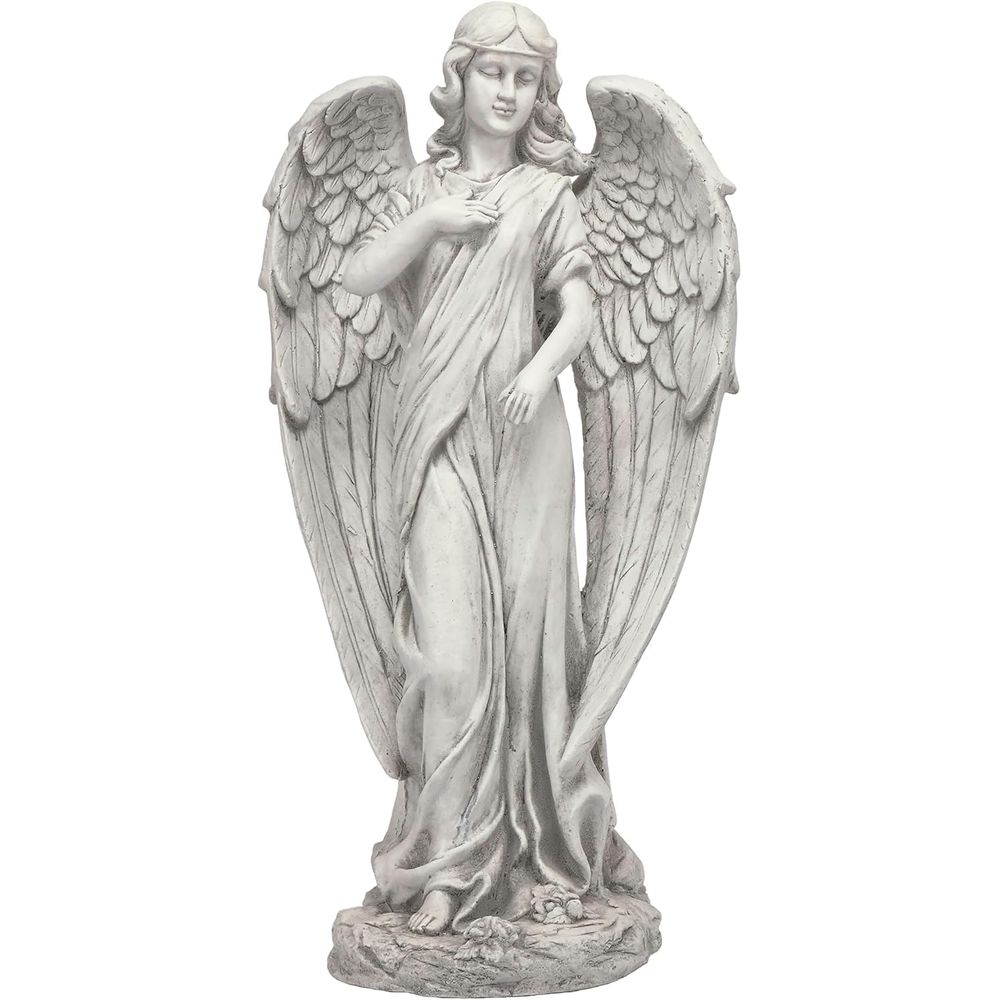 Outdoor Lighting Art - 79 cm hohe Engel-Statue für drinnen