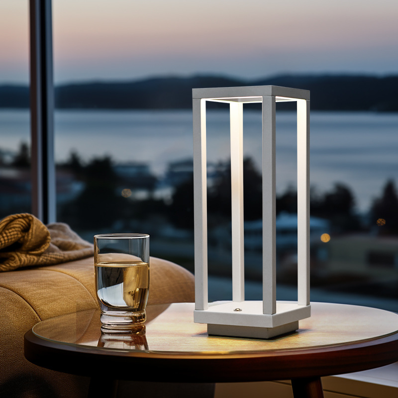 Outdoor Lighting Restaurant - LED-Touch-Ladelampe für Schreibtisch, Western-Restaurant-Atmosphärenbeleuchtung, Outdoor-Camping-Tischlampe, Atmosphären-Nachtlicht