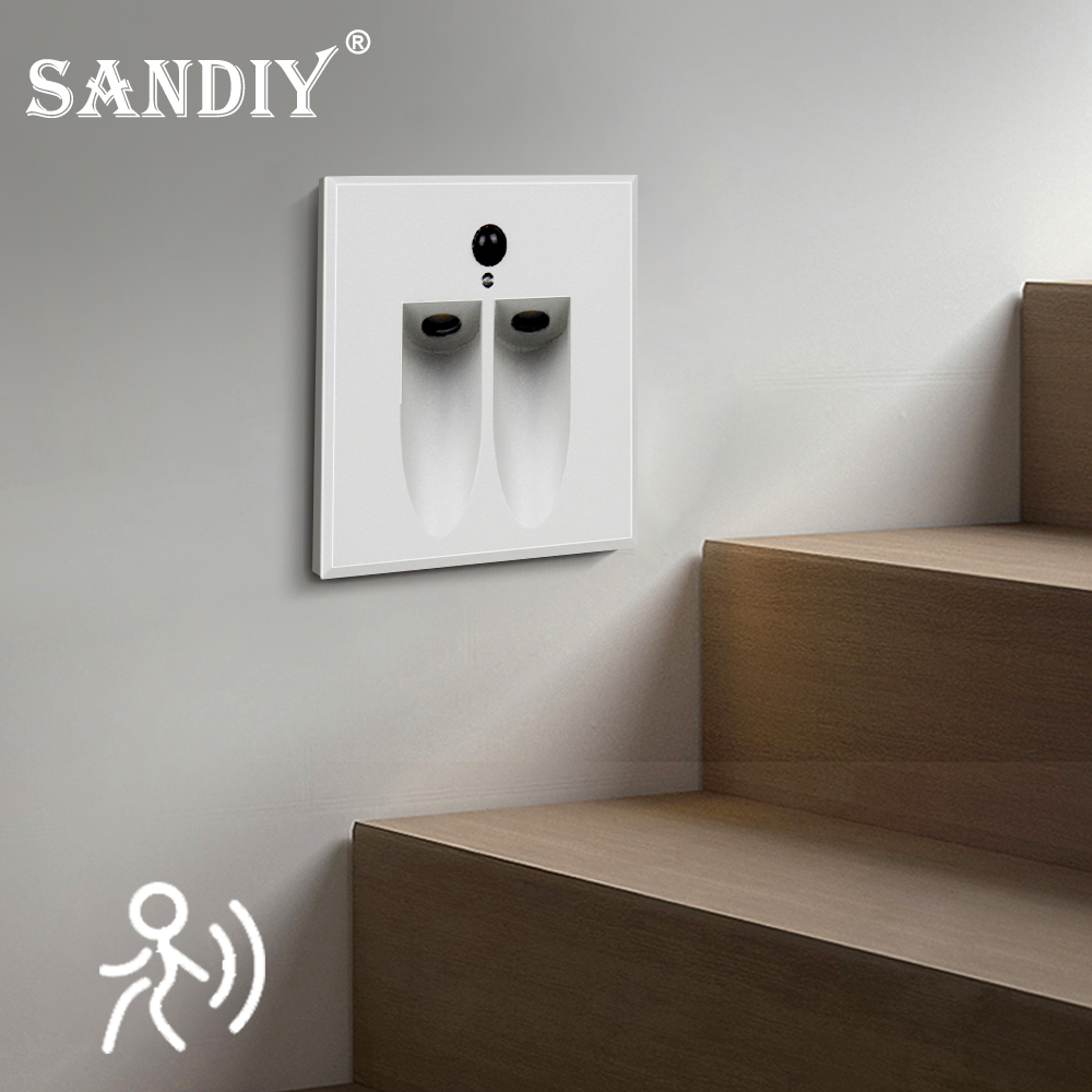 SANDIY  Sensor Wandlampe Wasse – Outdoor Lighting On Stairs Bewertung und Preis