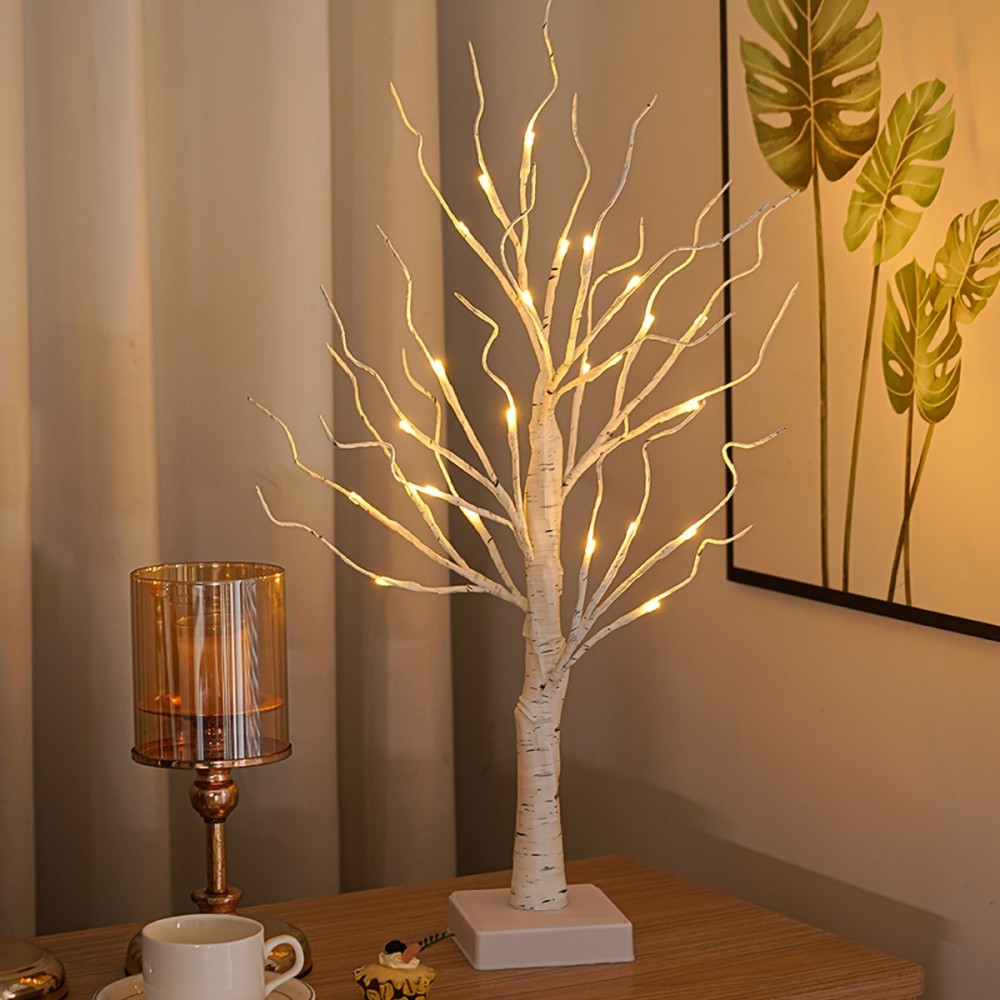 LED-Beleuchteter Birkenbaum, 2 – Outdoor Lighting Restaurant Bewertung und Preis