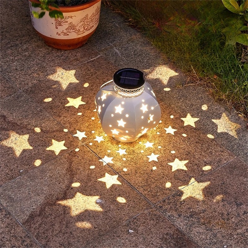 Garten-Sternprojektor-Lampe Hä – Solar Lantern Hanging Bewertung und Preis