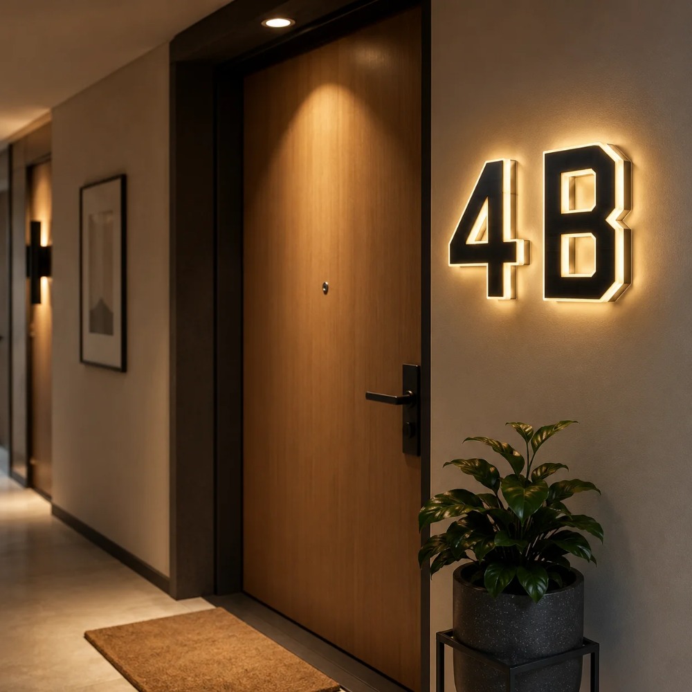Solarbetriebene LED-Hausnummer – Outdoor Lighting For Front Of House Bewertung und Preis