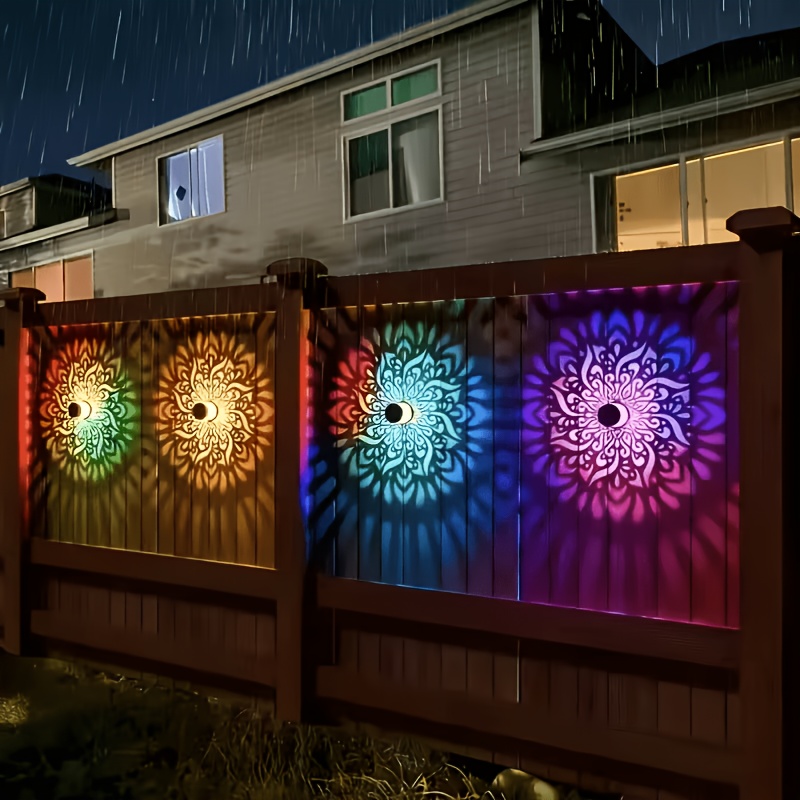 1/2/4er-Pack Solar-Zaunleuchte – Outdoor Lighting Design Bewertung und Preis