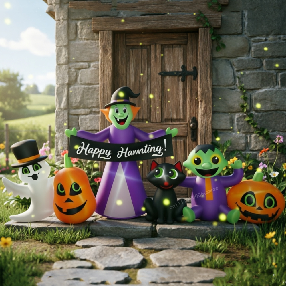 2,4 m große Halloween-Dekorati – Outdoor Lighting For Front Of House Bewertung und Preis