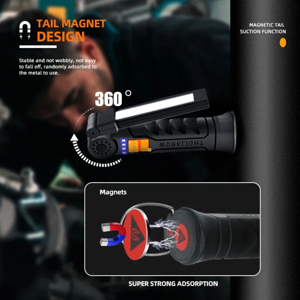 Tragbare COB-LED-Taschenlampe, – Outdoor Lighting Ideas Bewertung und Preis