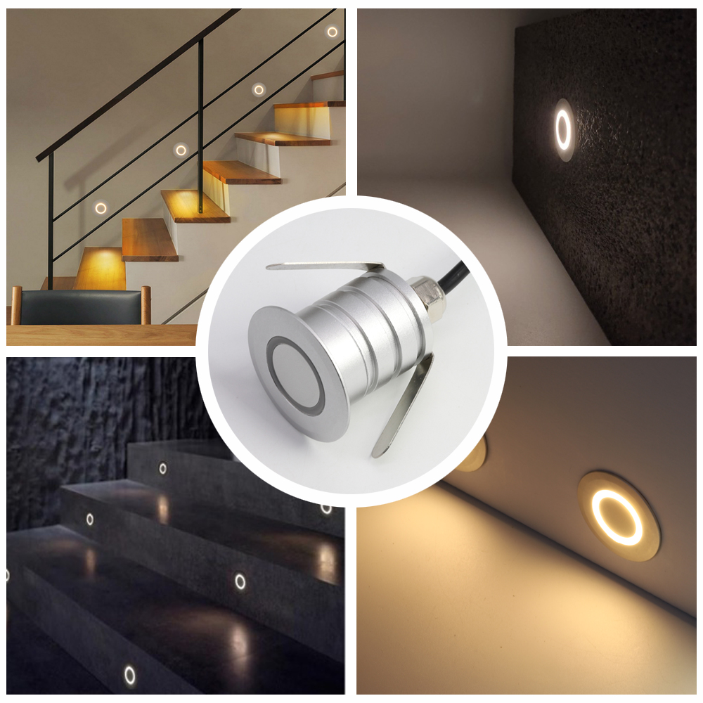1W Runde Wand Lampe Led Indoor – Outdoor Lighting On Stairs Bewertung und Preis