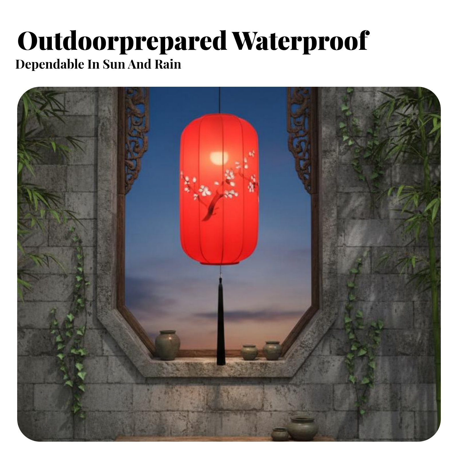 Handbemalte Chinesische Latern – Outdoor Lighting Restaurant Bewertung und Preis