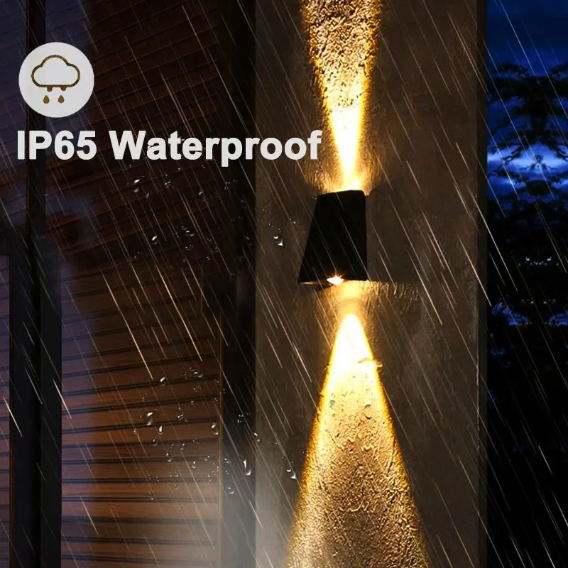 LED-Solar-Wandleuchten, Auf- u – Outdoor Lighting For Front Of House Bewertung und Preis