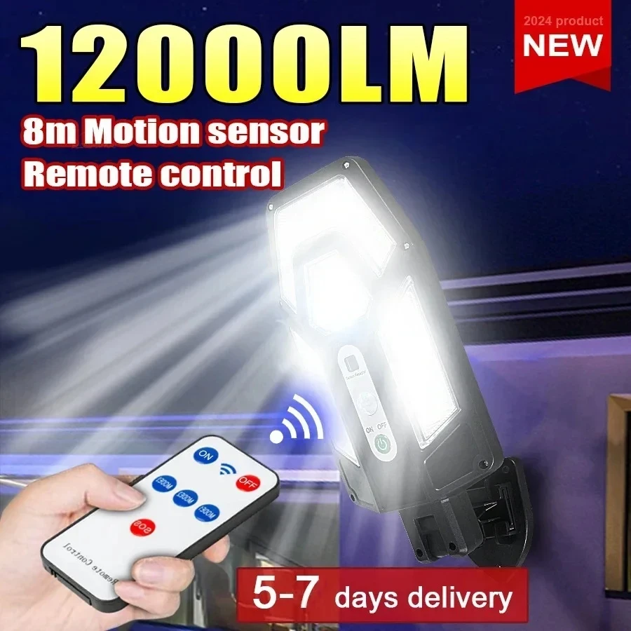 12000LM leistungsstarke Solar- – Outdoor Lighting Construction Bewertung und Preis