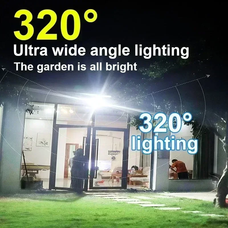 12000LM leistungsstarke Solar- – Outdoor Lighting Construction Bewertung und Preis