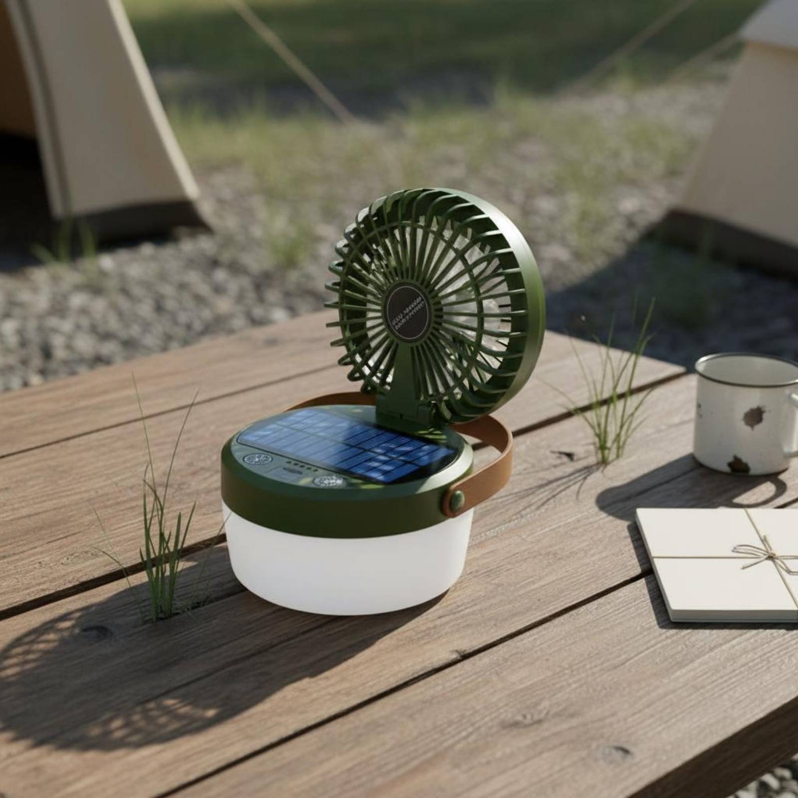 Solar-Camping-Ventilator-Later – Solar Lantern Hanging Bewertung und Preis