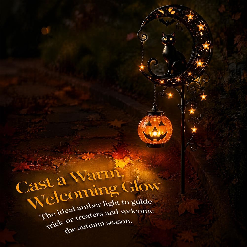 Solar-Halloween-Gartenleuchte  – Outdoor Lighting Construction Bewertung und Preis