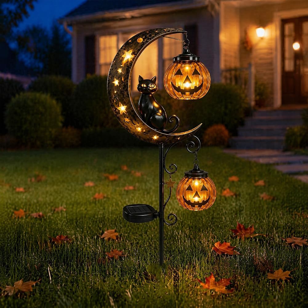 Solar-Halloween-Gartenleuchte  – Outdoor Lighting Construction Bewertung und Preis