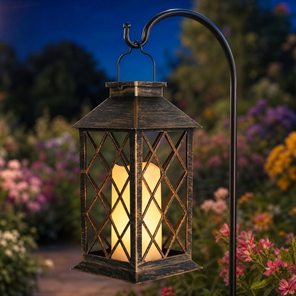 Retro-Solarlaterne, Solar-Kerz – Solar Lantern Hanging Bewertung und Preis