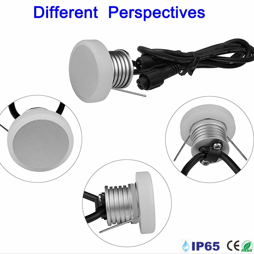 1W LED-Einbau-LED-Wandleuchte  – Outdoor Lighting On Stairs Bewertung und Preis