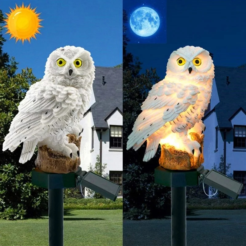 Solar-Eulen-Statue Gartenleuch – Outdoor Lighting Design Bewertung und Preis