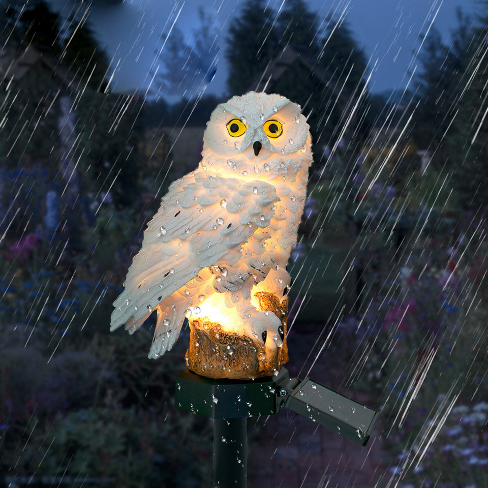Solar-Eulen-Statue Gartenleuch – Outdoor Lighting Design Bewertung und Preis