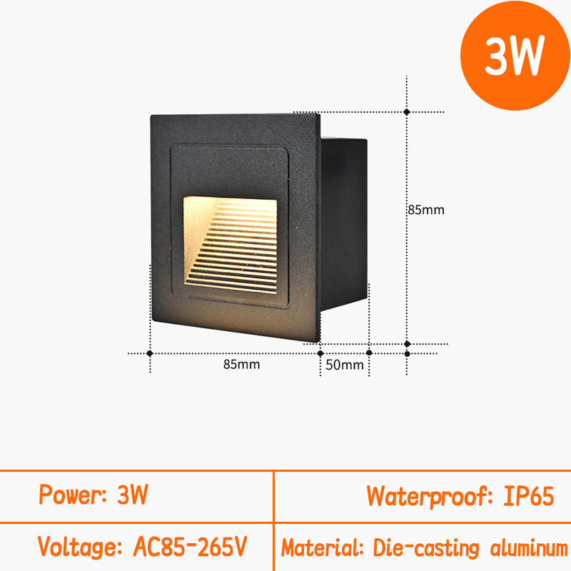 LED-Treppenleuchte, Wandleucht – Outdoor Lighting On Stairs Bewertung und Preis