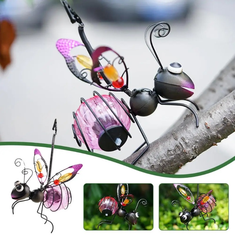 Solarbetriebene Insektenstatue – Outdoor Lighting Art Bewertung und Preis