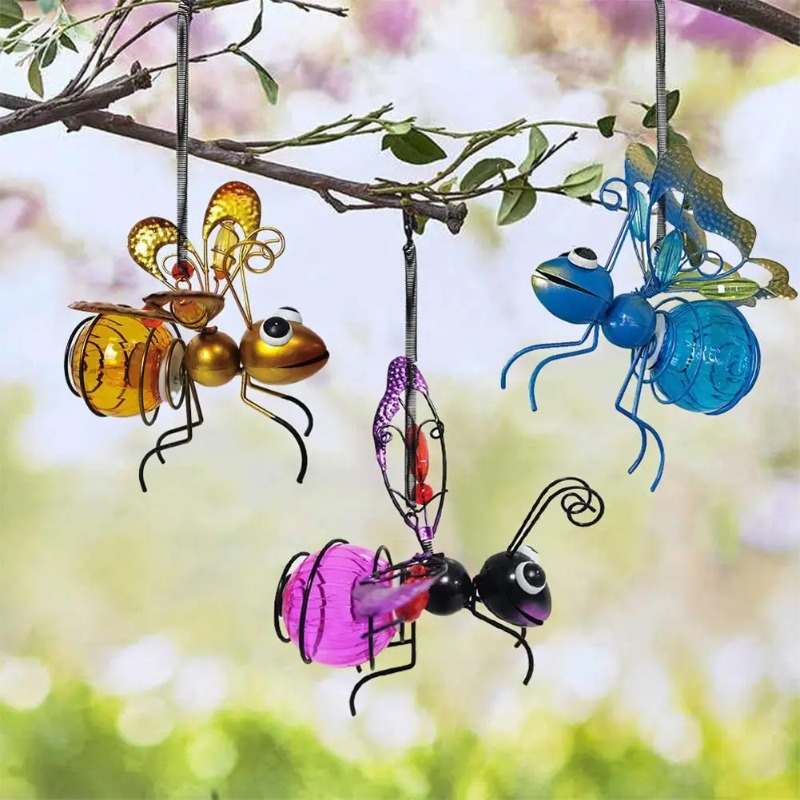 Solarbetriebene Insektenstatue – Outdoor Lighting Art Bewertung und Preis