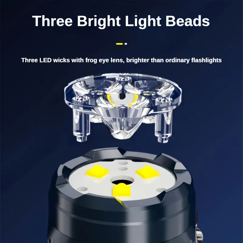 Mini-3LED-Taschenlampe mit Sti – Outdoor Lighting Construction Bewertung und Preis