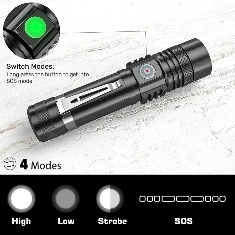 T6 LED Wiederaufladbare Tasche – Outdoor Lighting Ideas Bewertung und Preis