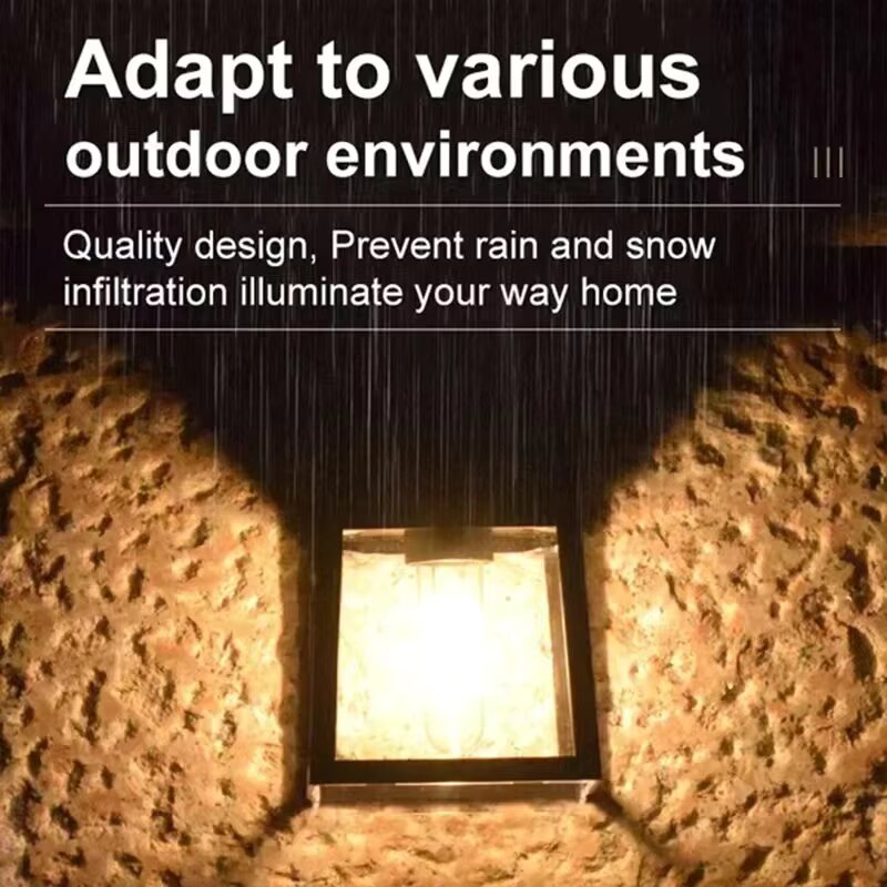 Leistungsstarke Solar Wand Lic – Outdoor Lighting For Front Of House Bewertung und Preis