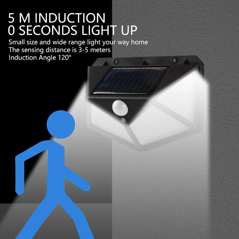 Bewegungssensor 100LED Solar-W – Outdoor Lighting Motion Sensor Bewertung und Preis