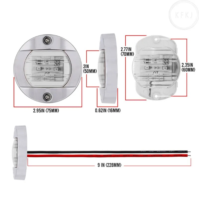 Für Yacht Fischereifahrzeug 12 – Deck Step Light Bewertung und Preis